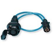 Adattatore carrelli spina 7/presa 13 poli - 12 V